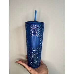 Starbucks Blue Jeweled Cold Venti 20 oz